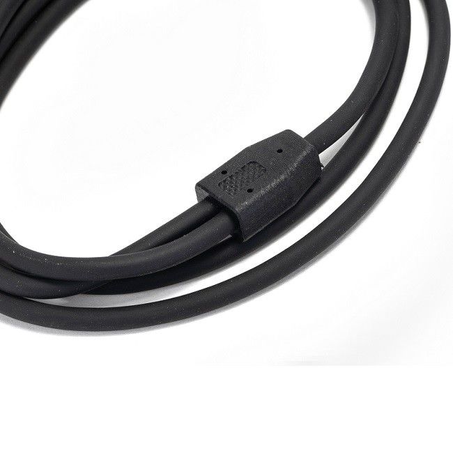 3.5 มิลลิเมตร RCA เพศชายถึงสอง เพศ Y สายเสียง สีดํา ความยาวสายต่าง ๆ