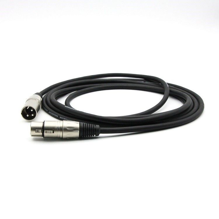 6สายไมโครโฟน XLR ขนาด.5 มิลลิเมตร 30 ฟุต พร้อมตัวนําทองแดงไร้ออกซิเจนสําหรับเครื่องเสียง