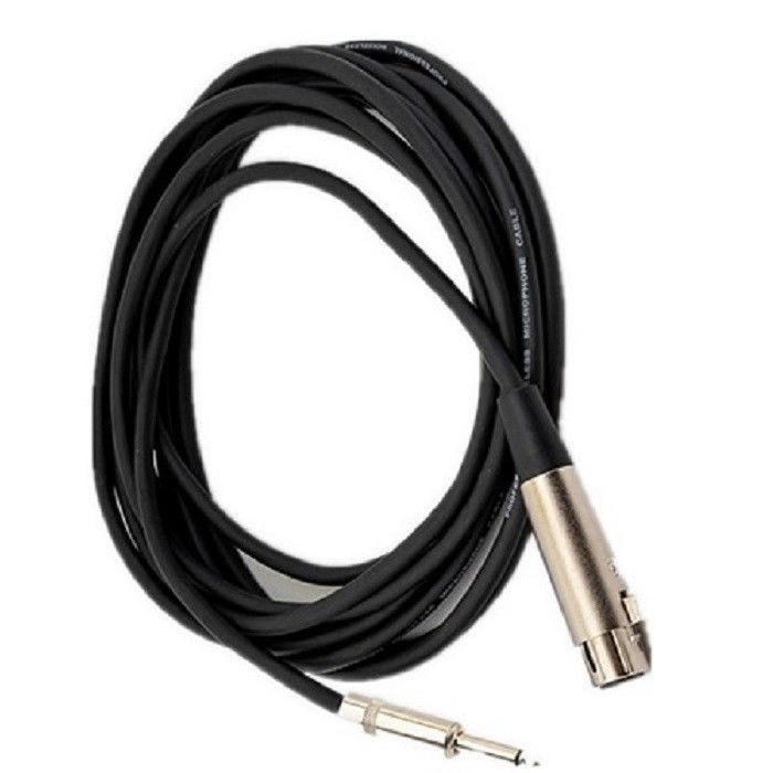 Xlr ถึง Xlr สายไมโครโฟน 1/4 นิ้ว 10 ฟุต สาย XLR ชายถึงหญิง สายไมโครโฟน