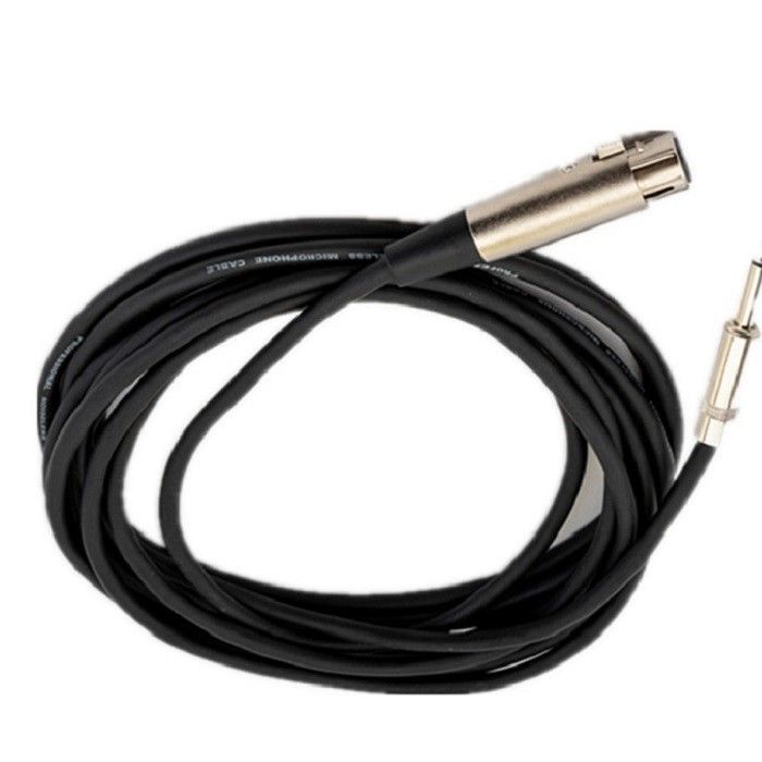 Xlr ถึง Xlr สายไมโครโฟน 1/4 นิ้ว 10 ฟุต สาย XLR ชายถึงหญิง สายไมโครโฟน