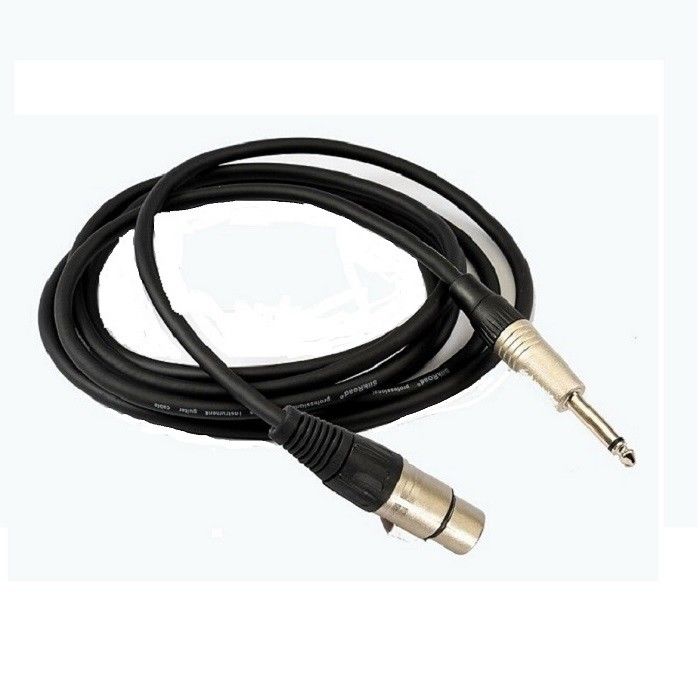 สายไมโครโฟน 1/4 นิ้ว 10 ฟุต XLR สายไมโครโฟน XLR ชายไป XLR สายไมโครโฟนหญิง