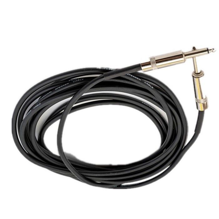 1.0SQ DJ สเปคเกอร์เคเบิล 10 ฟุต 16 Gauge 1/4 นิ้ว ถึง 1/4 นิ้ว 6.35 มิลลิเมตรสายเสียง