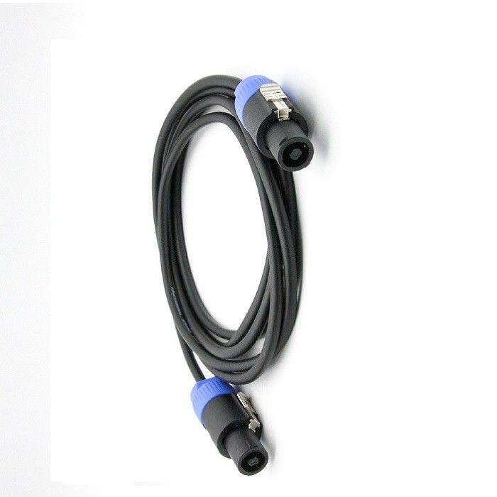 10ft Speakon Speaker Cable DJ Speaker PA Patch Cords 2.0 SQ 14 Gauge Wire สําหรับแอมเปอร์