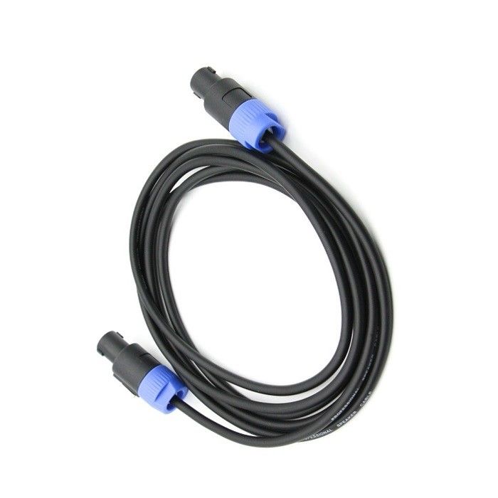 4 ต้น สเปคอน สเปคเกอร์เคเบิล 12 AWG ทองแดงบริสุทธิ์ 2.5 SQ สเปคเกอร์ PA แพทช์คอร์ด DJ สาย