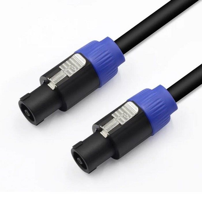 12 AWG Speakon To Speakon คาเบลปาทช์คอร์ด 12Gauge สายเคเบิล OD10mm
