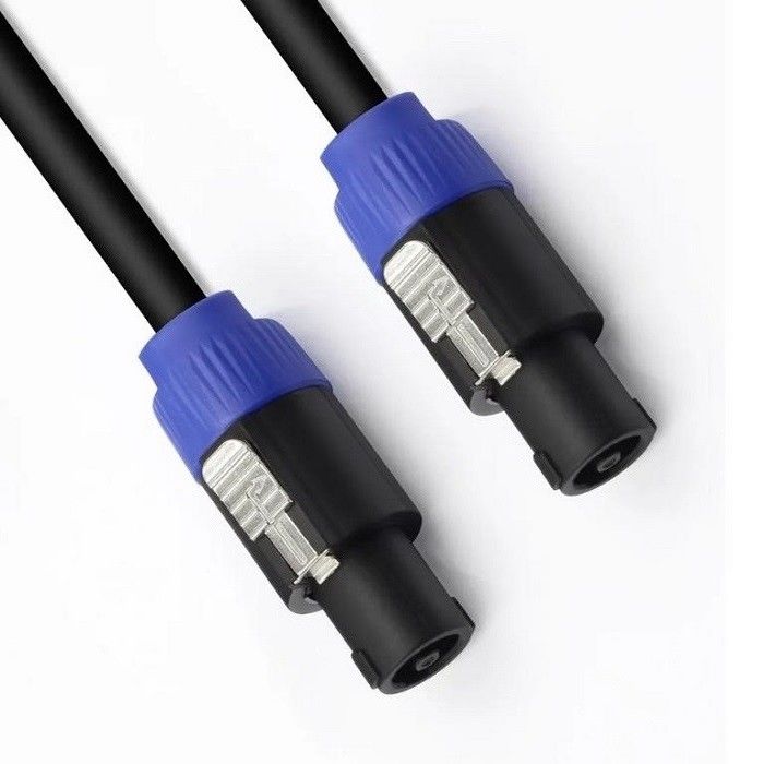 12 Gauge Speakon Speaker Cable 12 AWG Speaker PA Patch Cords Speakon To Speakon 2.5SQ สเปคออนในเครื่องเสียง