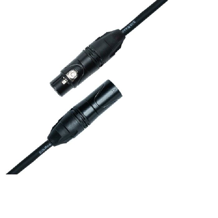 3pin XLR Microphone Cables Copper Shield Mic XLR ไปยัง XLR คอร์ดปาทช์