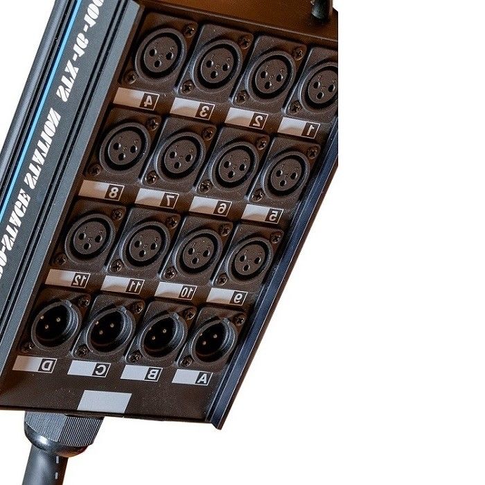 28 ช่องทาง XLR ส่งบอร์ด สงค์เคเบิล XLR Splitter Cable สําหรับสตูดิโอบันทึก