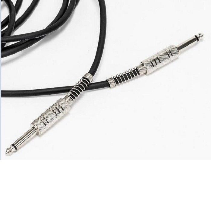 18ga เครื่องเสียง สายเสียง 18AWG สายเสียงโปร่งใส สายเสียง 1/4 นิ้ว สายเสียง 6.35 ตรง