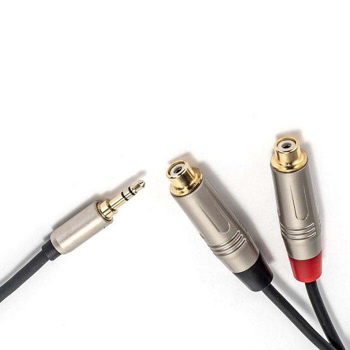 3.5 มม Y สปลิเตอร์เคเบิลไปยัง RCA Y เสียงเคเบิล 3.5 มม สเตเรียไปยัง 2 * RCA สําหรับเสียง