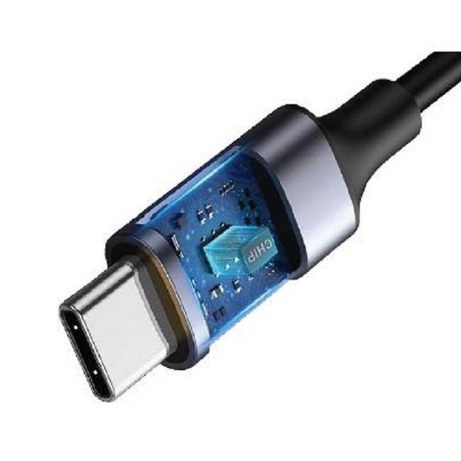 DAC C Type to Dual RCA Y Splitter Cable บิดในชิป DAC ที่มีพลัง